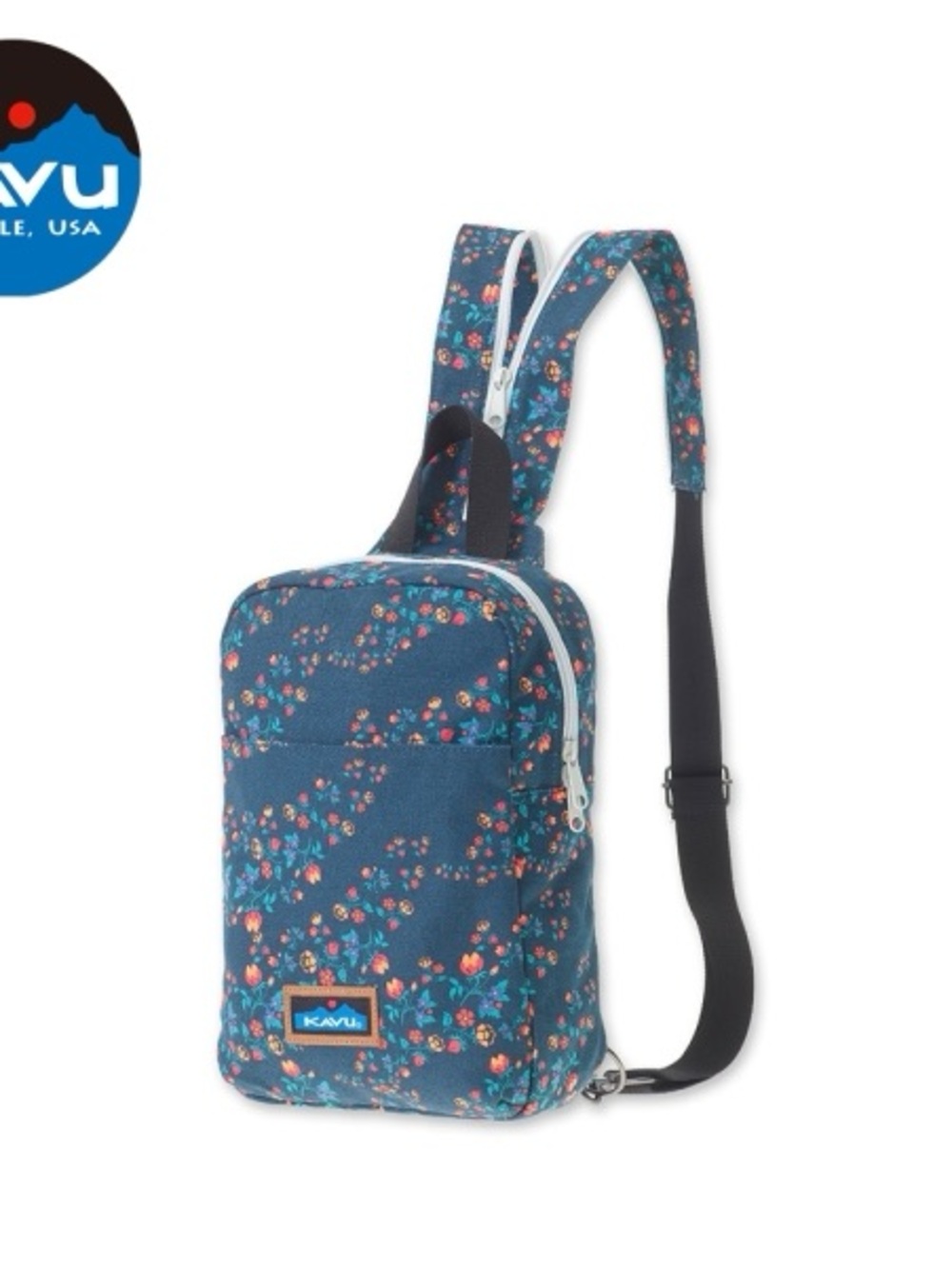 Kavu Forlynne Backpack Purse in Wild Poppy
